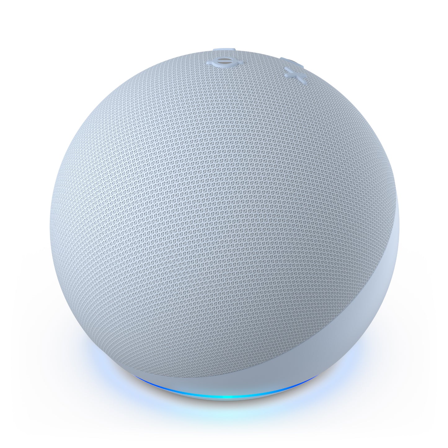 Amazon Echo Dot (5th Gen) with Clock - Smart Speaker with Alexa - Cloud Blue