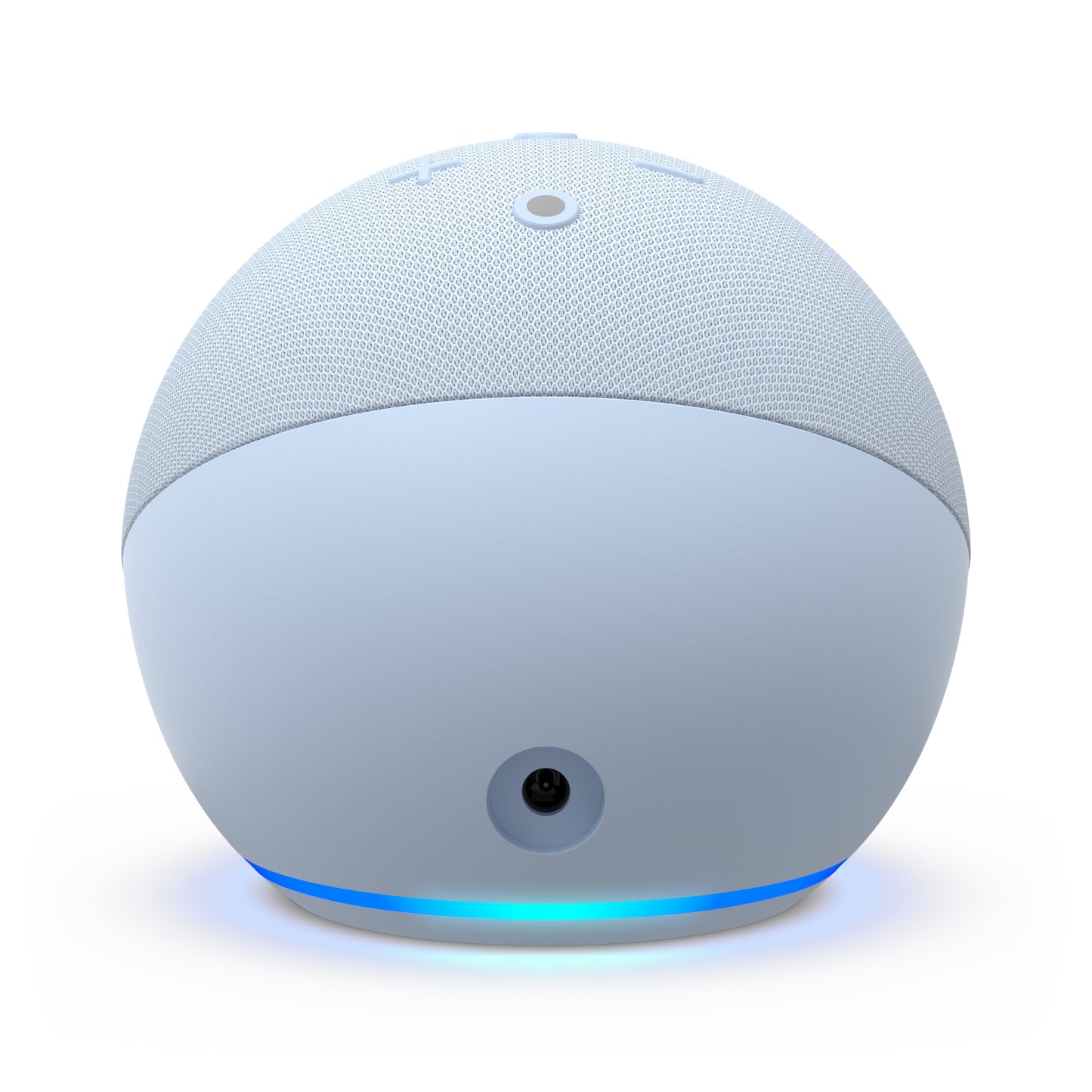 Amazon Echo Dot (5th Gen) with Clock - Smart Speaker with Alexa - Cloud Blue
