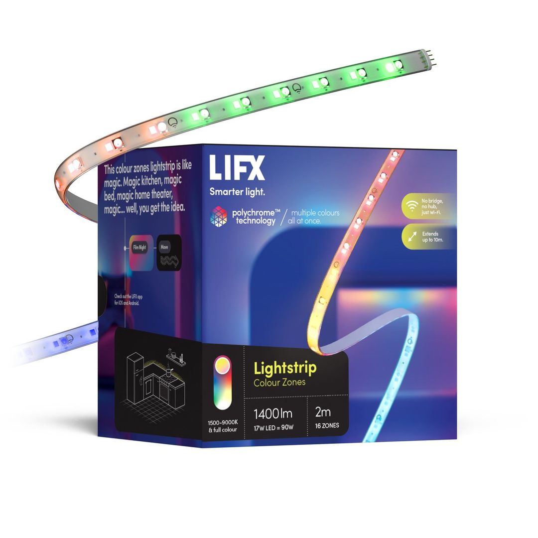 LIFX Lightstrip 2 Metre Starter Kit with Controller and Power Supply