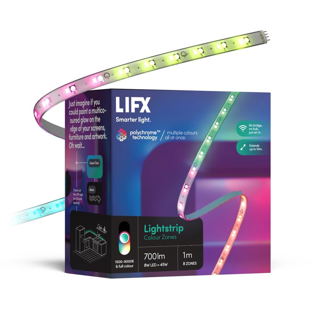 LIFX Lightstrip 1 Metre Starter Kit with Controller and Power Supply