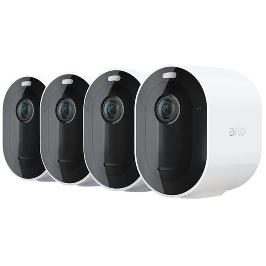Arlo Pro 4 Wire-Free Spotlight Camera - 4 Camera Pack
