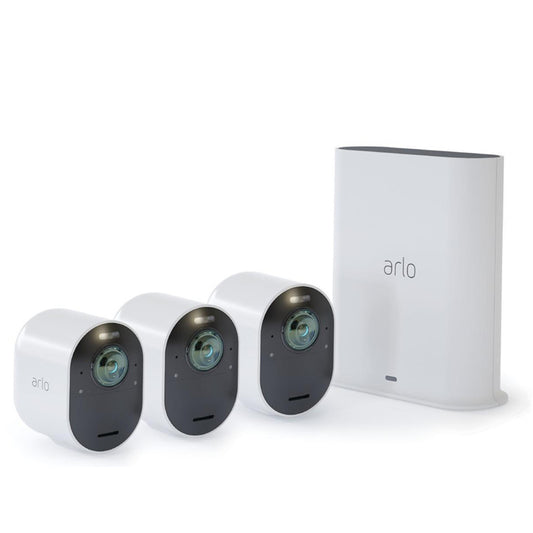 Arlo Ultra 4K Wire-Free Security 3-Camera System
