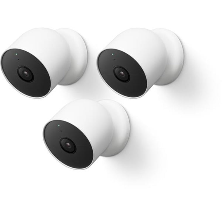 Google Nest Wire-Free Battery Cam - 3 Pack