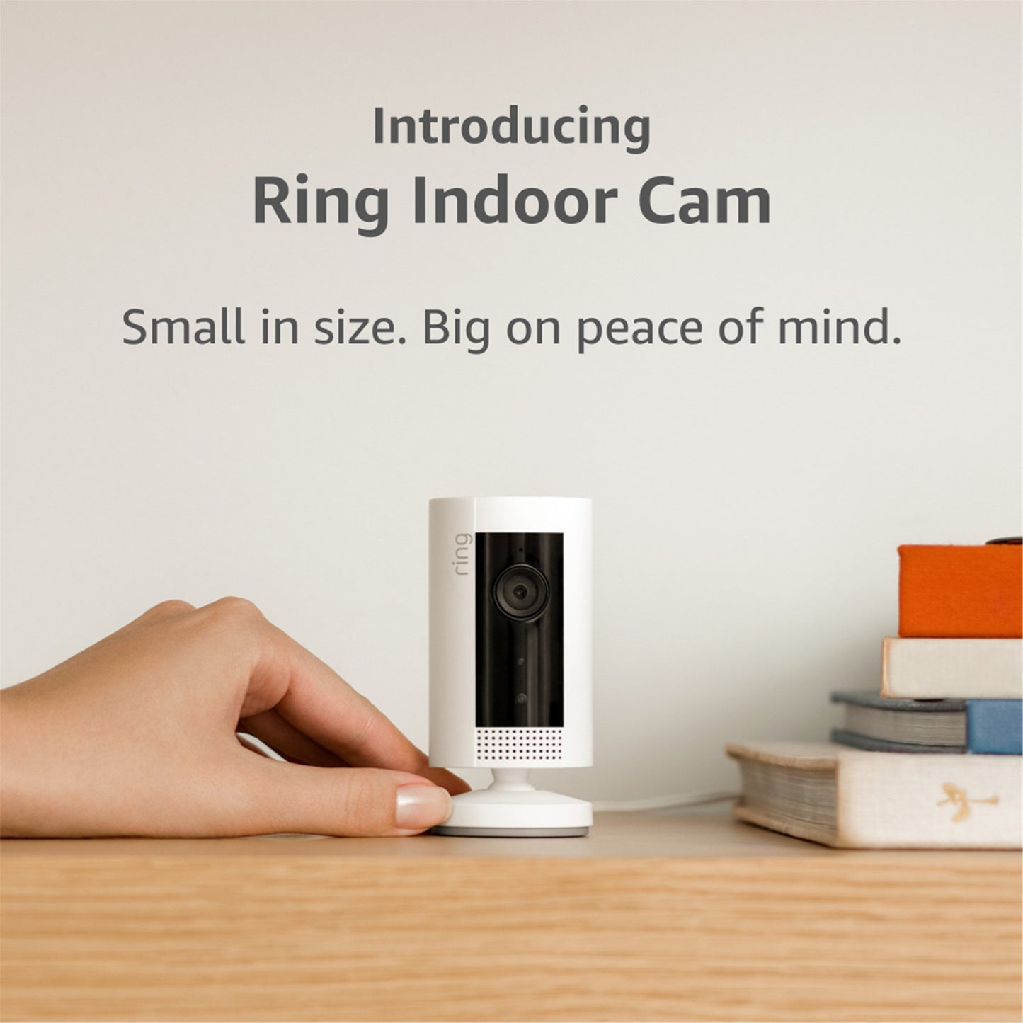 Ring Indoor Cam 1080 HD - White.