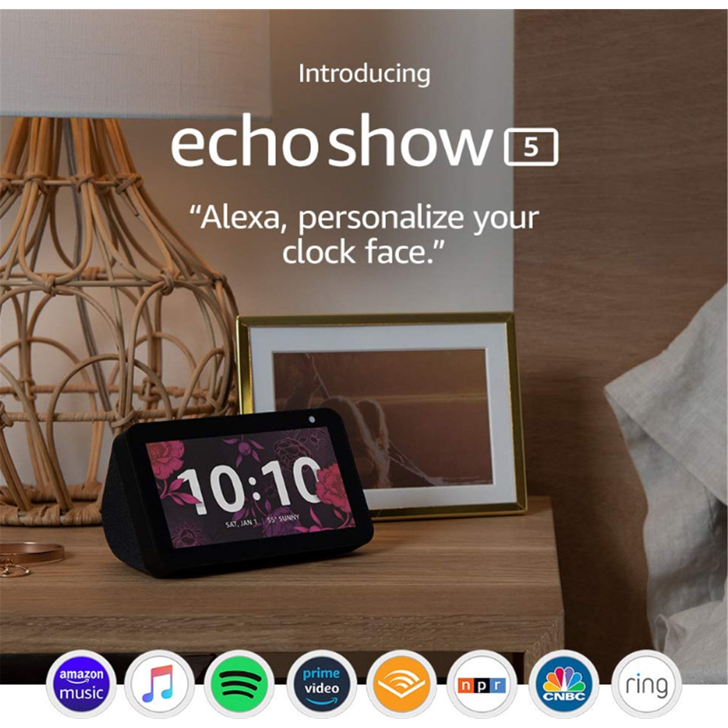 Echo Show 5 (Gen 2) - Charcoal