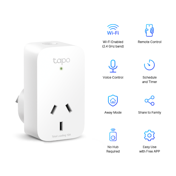 TP-Link Tapo P100 Wi-Fi Smart Plug – Smart Home Shop