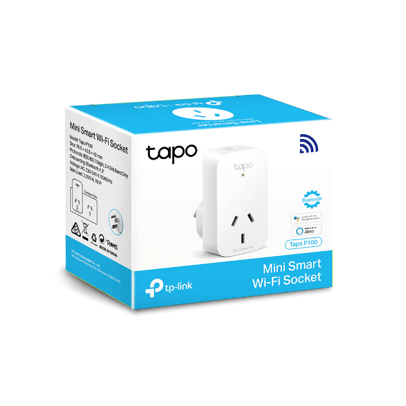 Interruptor Smart Plug TP-LINK Tapo P100 Wi-Fi 1 Unidad - Movicenter Panama